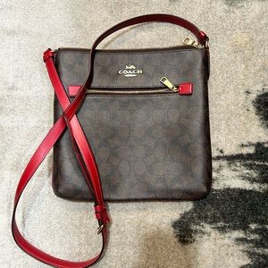 Coach Signature Rowan File Bag